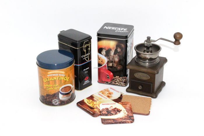 Coffee bean tinplate can tinplate box