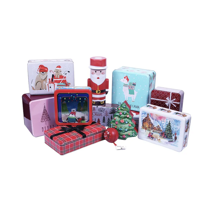 Holiday Tin Box
