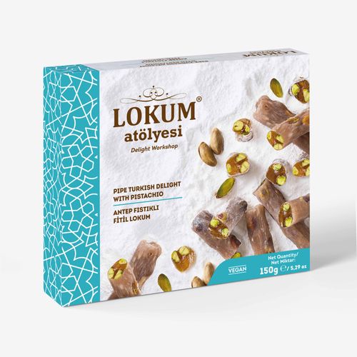 PIPE TURKISH DELIGHT WITH PISTACHIO