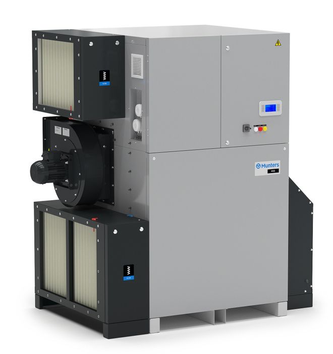New - MX3 desiccant dehumidifier