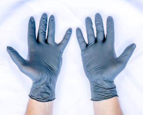 Nitrile Black Gloves (Powder Free) 