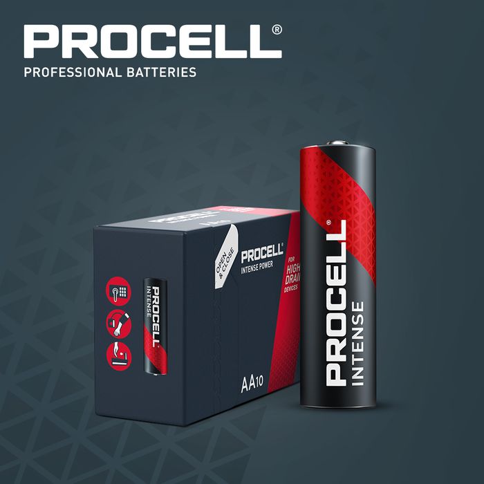 Procell Alkaline Intense Power AA, 1.5v