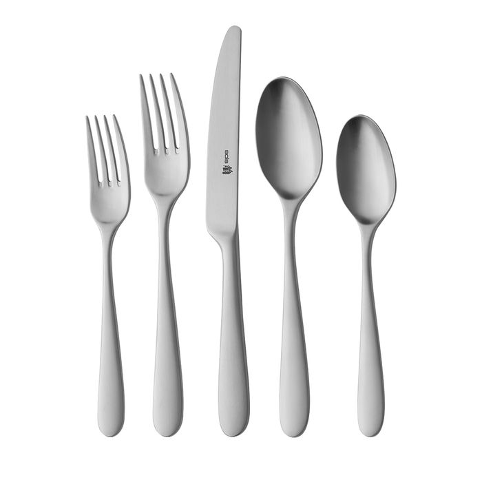 Cutlery pattern Nordica, satin finish