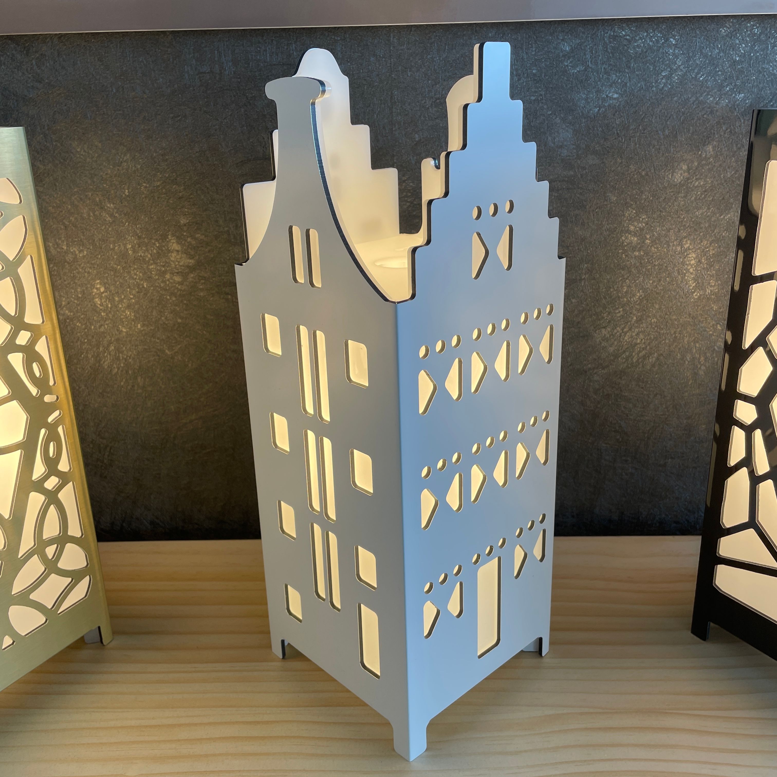 KuvaLight Minho, Mosaic and “Along the Canals” Table Lamps