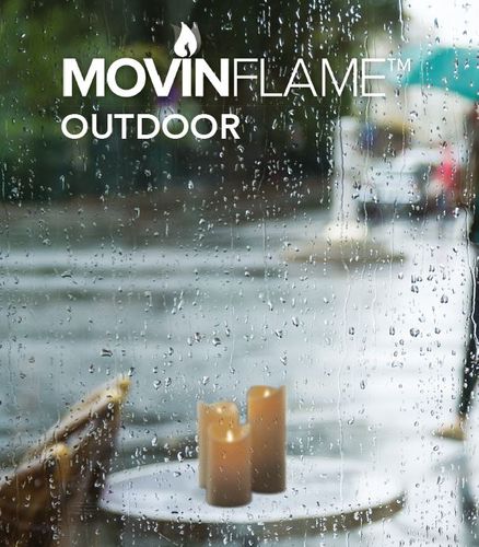 Outdoor LED candles / LED kaarsen voor buiten