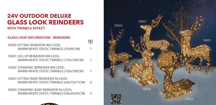 Outdoor Reindeers LED - Verlichte Herten voor Buiten