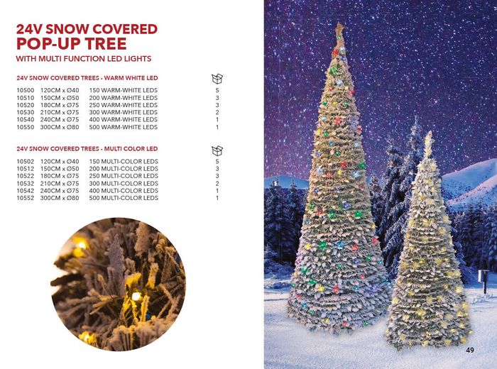 Instant Pre-Lit Trees - Inklapbare Verlichte Bomen