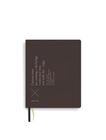 Notebook  A6 - velvet book linen - Magnet