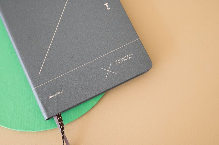 Notebook A6 - book linen - Eden
