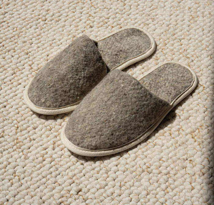 Natural Wool Palace Hotel Slipper