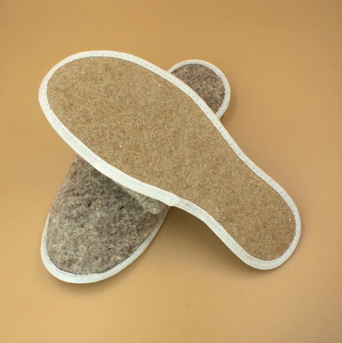 Natural Wool Palace Hotel Slipper