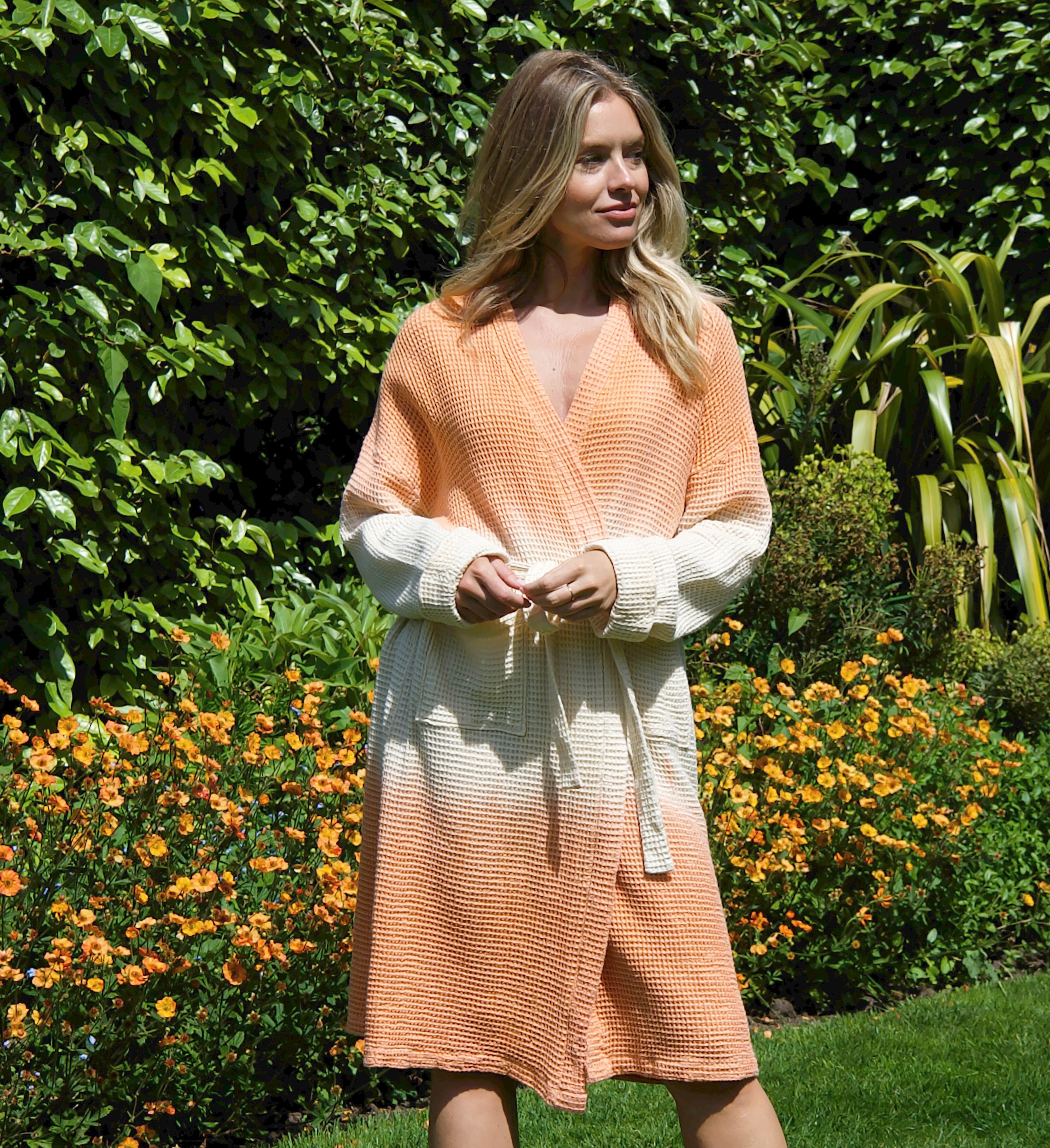 Regenerative Rainfed Naturally Dyed Ladies Robe