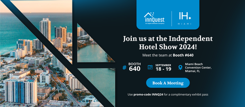 InnQuest Software showcasing award-winning roomMaster™ PMS and new Ignite Marketing Solution to empower independent hoteliers at Independent Hotel Show