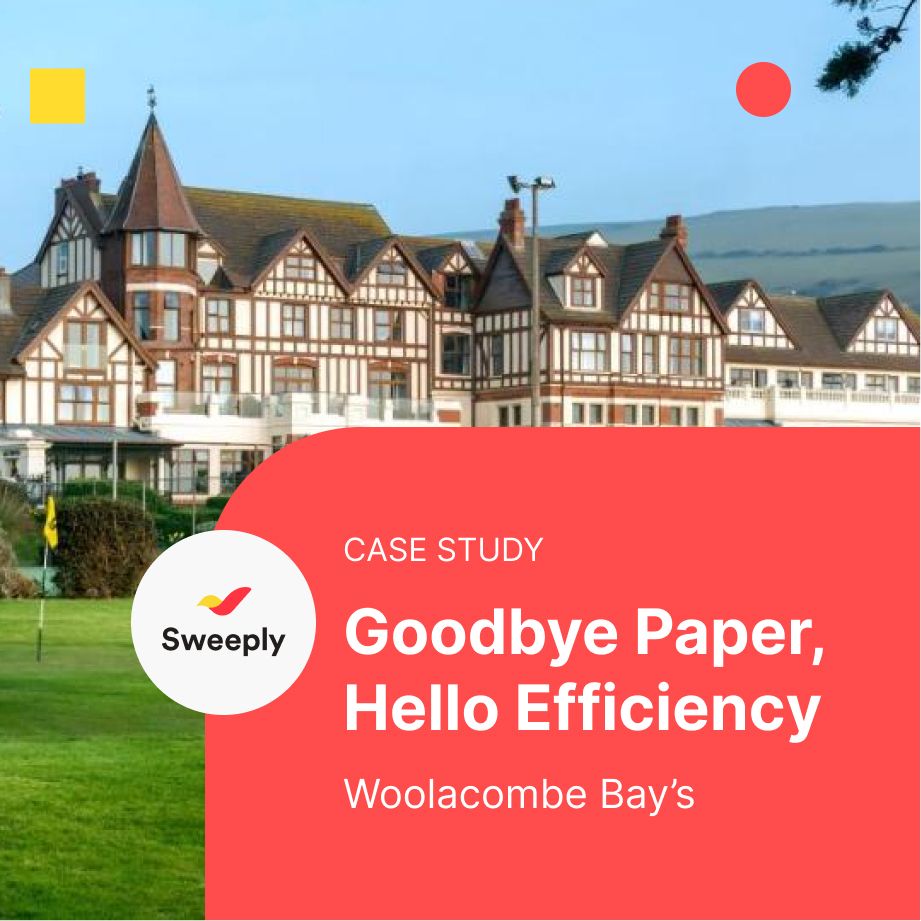 Goodbye Paper, Hello Efficiency: Woolacombe Bay’s Success Story with Sweeply