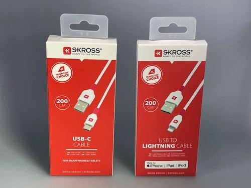 Cables - 2 mtr - USB C - Lightning - etc