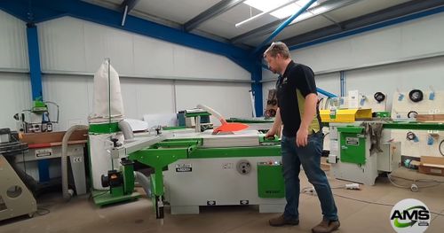 Overview video of Wadkin Bursgreen WB300 c Panel Saw