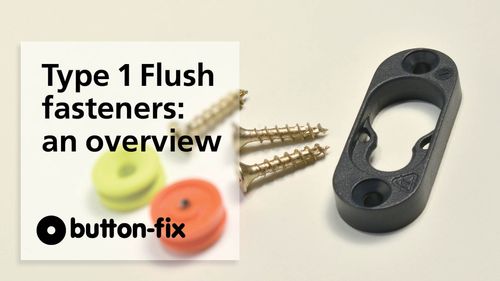 Button-fix Type 1 Flush fasteners: an overview