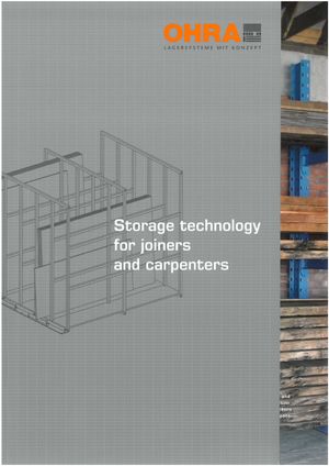 Storage technology for joiners and carpenters