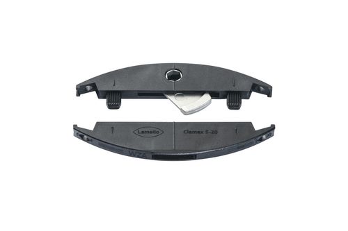 Clamex S-20: Detachable furniture connector for the 4 mm groove