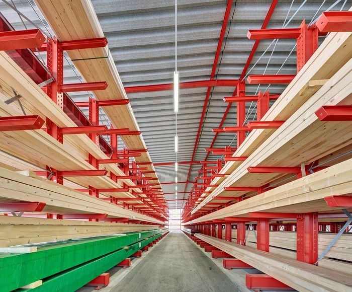 Cantilever racking
