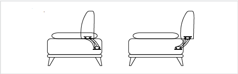 MK 2193 - SHIFTING BACKREST MECHANISM