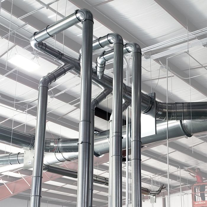 Quick-Fit Clip-Together Ducting