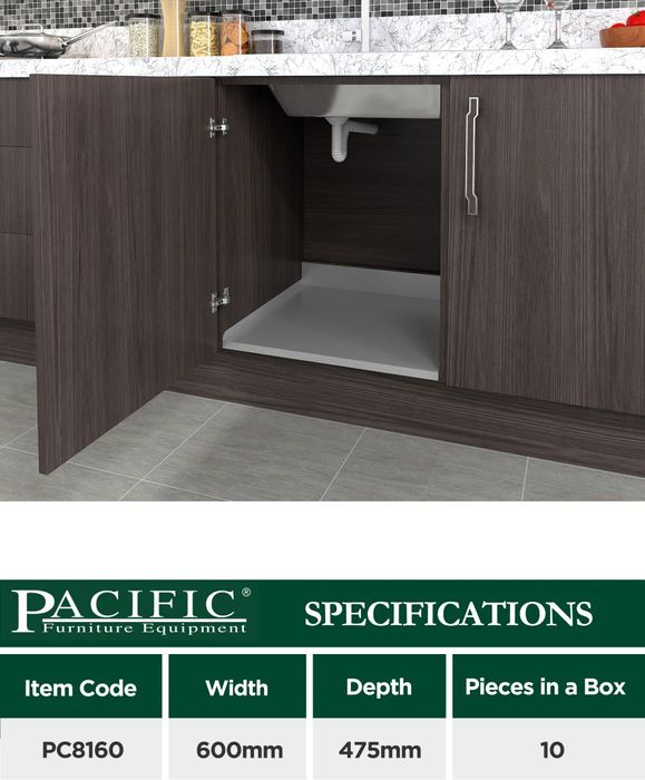 Aluminium Under Sink Drip Trays