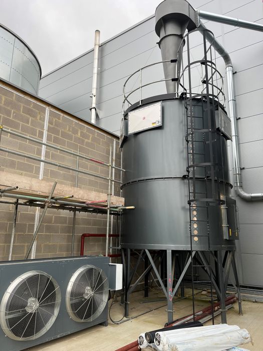 Talbott MWE waste wood boiler