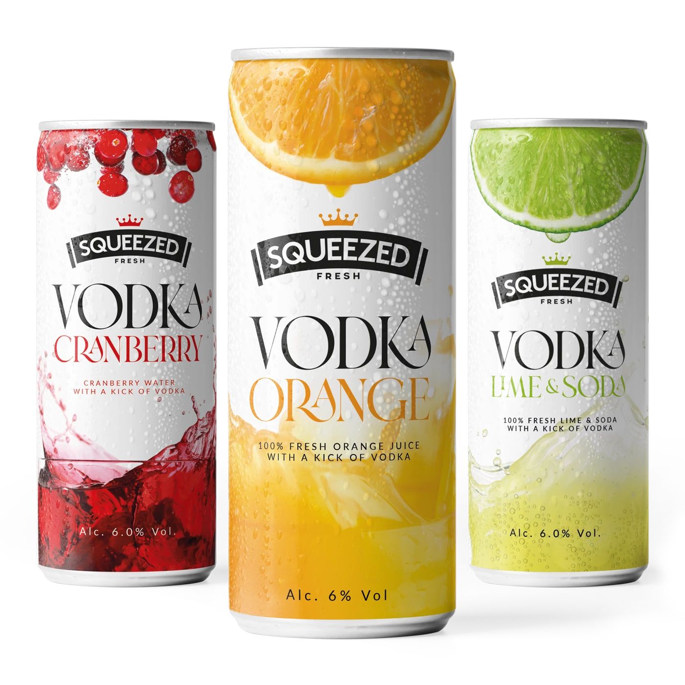 New ‘Squeezed’&nbsp;Fresh Juice & Vodka Range&nbsp;is a Refreshing&nbsp;Addition to RTD Market