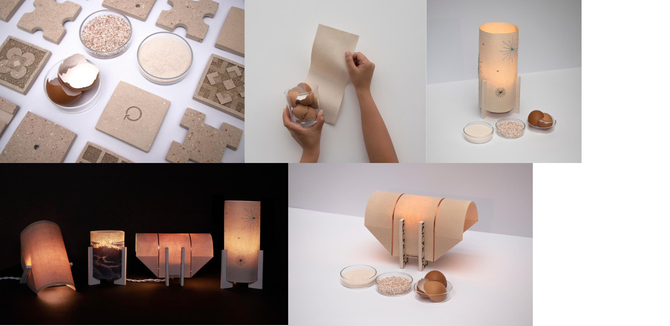 Bio Recursive; Eggshell Biomaterial