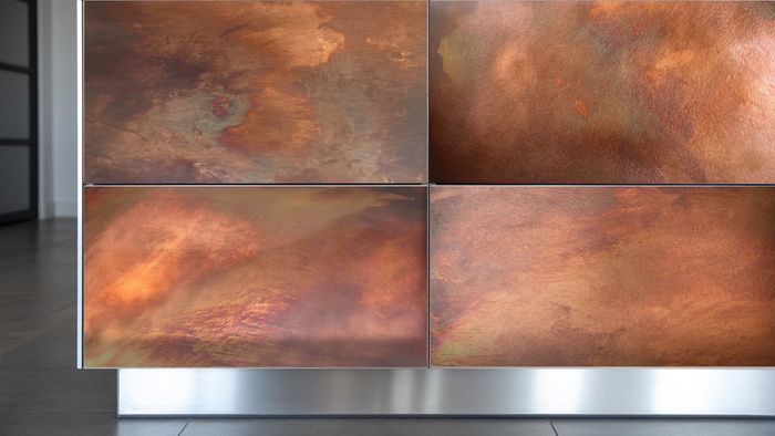 Copper Satin Aged Kitchen applications