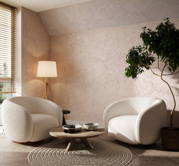 ATRACTO - Silky Textured Metallic Pearl Effect Decorative Coating