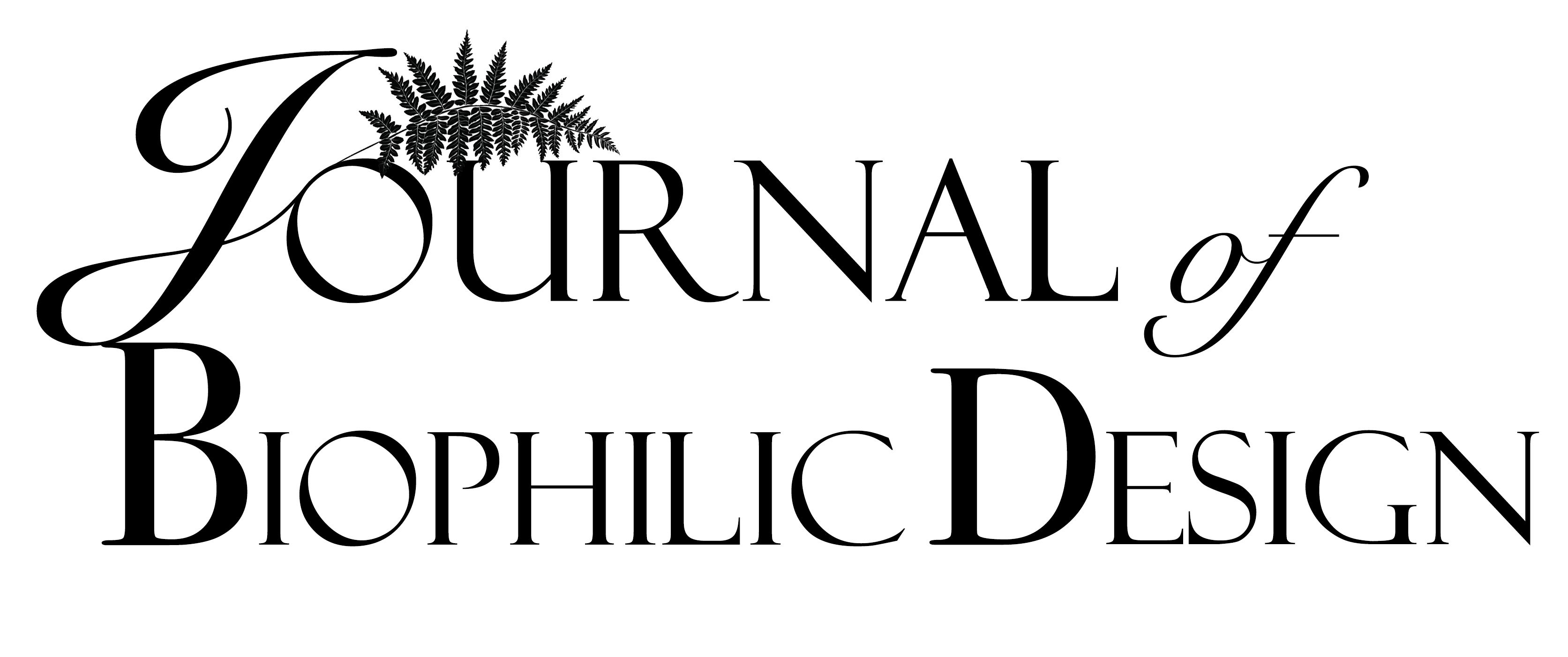 Journal of Biophilic Design