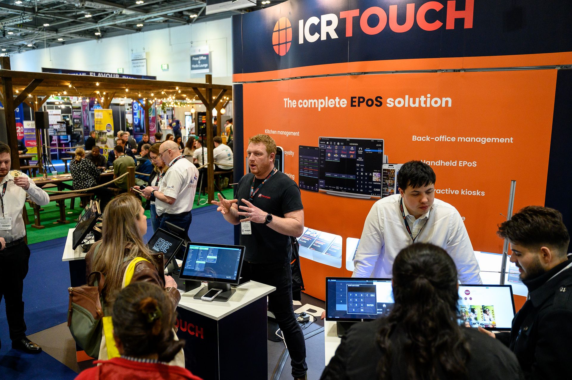 The Pub Show exhibitor - ICR Touch