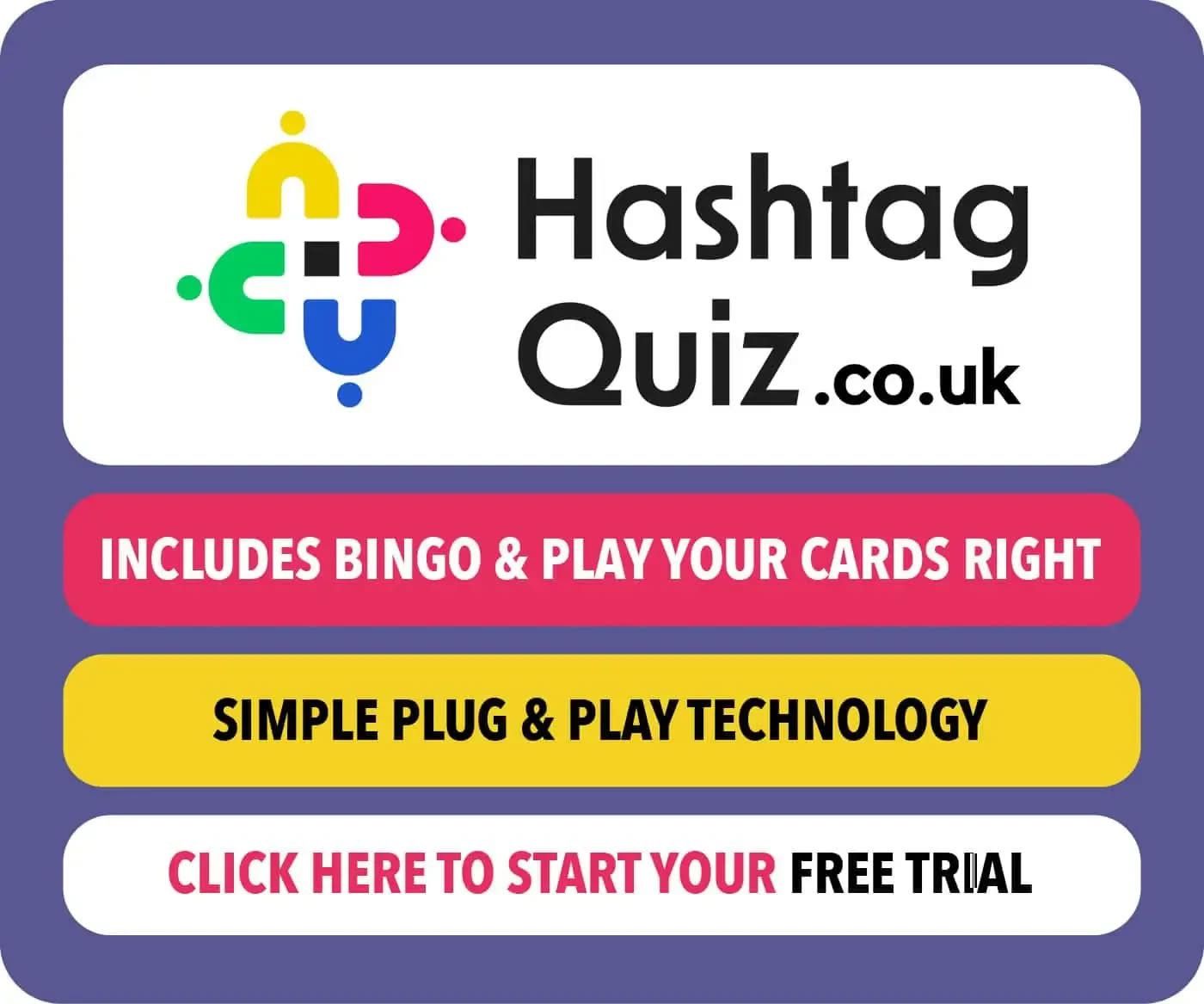 Hashtag Quiz brochure 