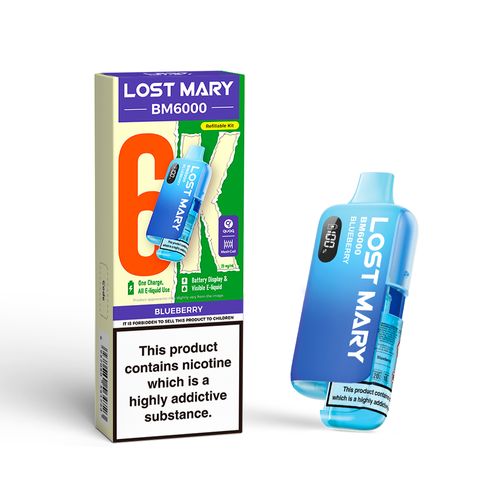LOST MARY BM6000 KIT - BLUEBERRY - 20MG
