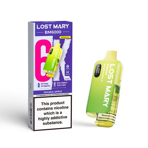 LOST MARY BM6000 KIT - DOUBLE APPLE - 20MG