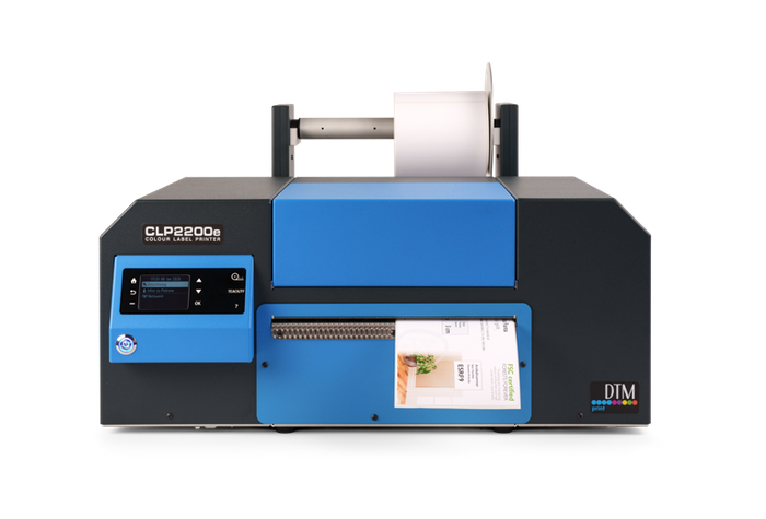 DTM CLP2200e Colour Label Printer