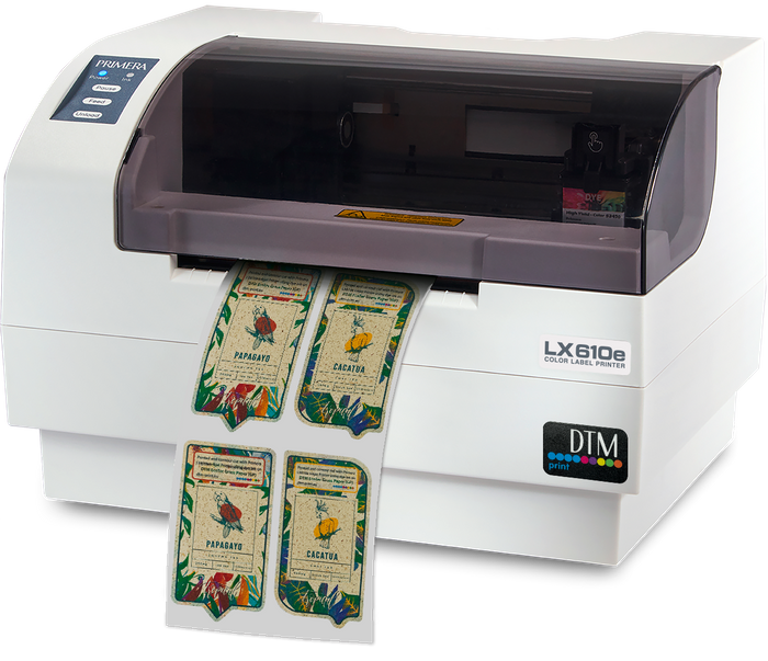 LX610e Color Label Printer