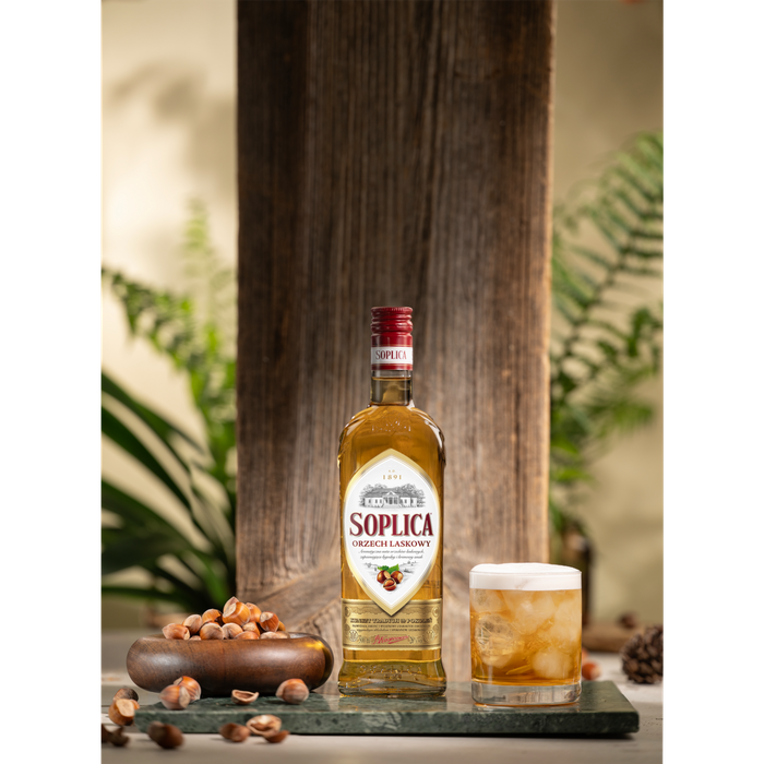 SOPLICA HAZELNUT VODKA LIQUEUR 28% ABV