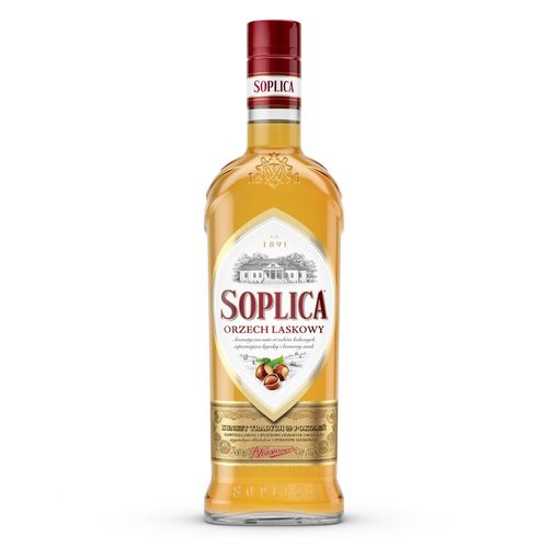 SOPLICA HAZELNUT VODKA LIQUEUR 28% ABV