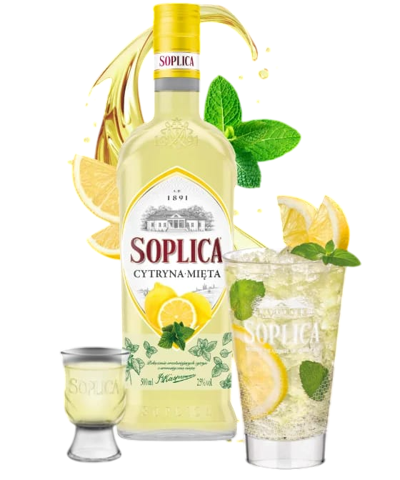 SOPLICA LEMON VODKA LIQUEUR 26% ABV