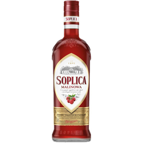 SOPLICA RASPBERRY VODKA LIQUEUR 26% ABV