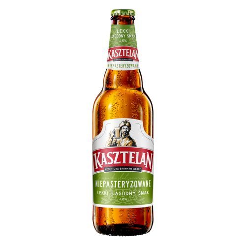 CARLSBERG POLSKA - KASZTELAN UNPASTEURISED POLISH LAGER 4.6%