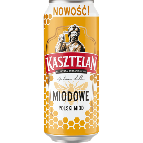 CARLSBERG POLSKA - KASZTELAN HONEY 4.8%