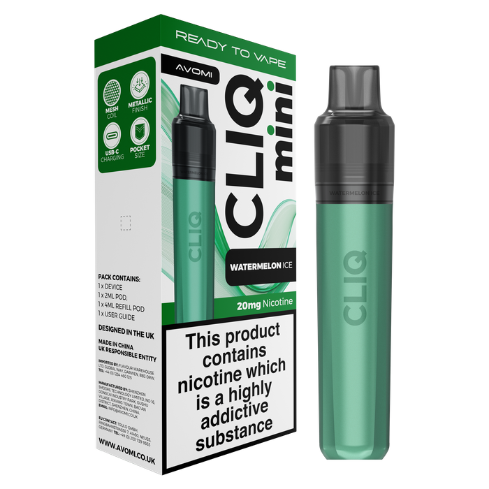 AVOMI CLIQ MINI  - WATERMELON ICE - 20MG