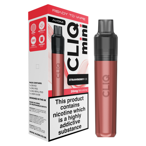 AVOMI CLIQ MINI - STRAWBERRY ICE - 20MG