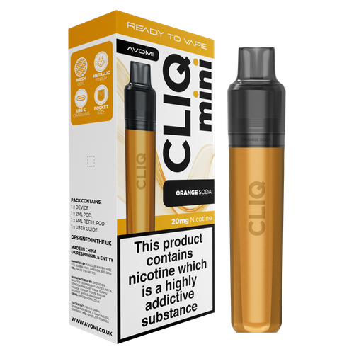 AVOMI CLIQ MINI - ORANGE SODA - 20MG
