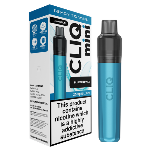 AVOMI CLIQ MINI - BLUEBERRY ICE - 20MG
