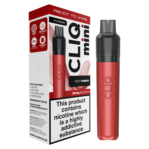 AVOMI CLIQ MINI - FIZZY CHERRY - 20MG